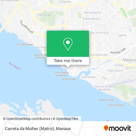 Carreta da Mulher (Matriz) map