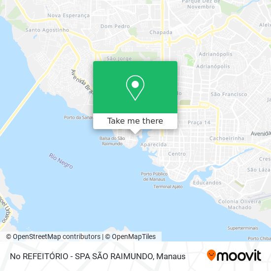 No REFEITÓRIO - SPA SÃO RAIMUNDO map