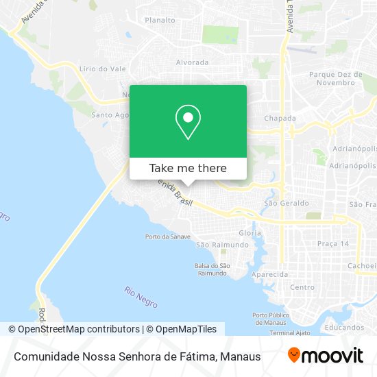 Comunidade Nossa Senhora de Fátima map