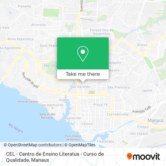 CEL - Centro de Ensino Literatus - Curso de Qualidade map