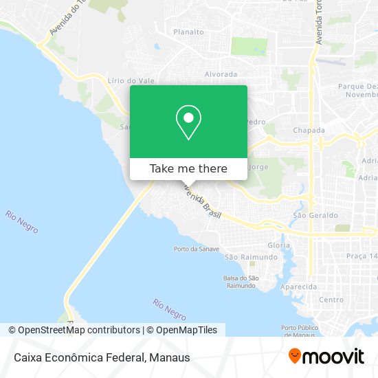Caixa Econômica Federal map
