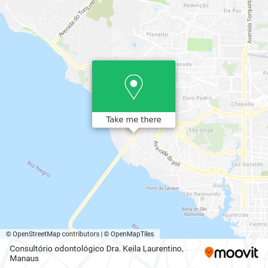 Consultório odontológico Dra. Keila Laurentino map