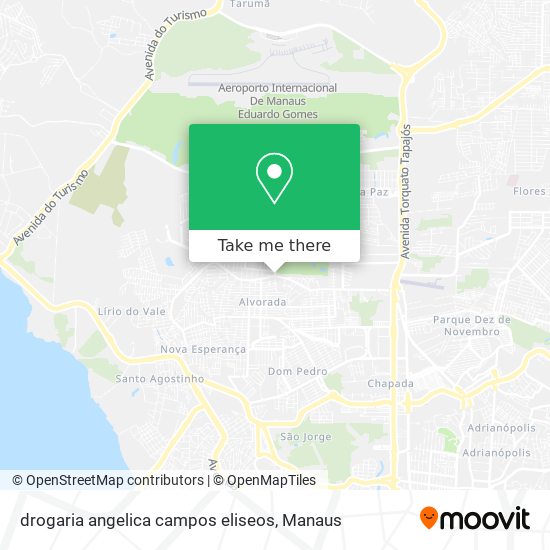 drogaria angelica campos eliseos map