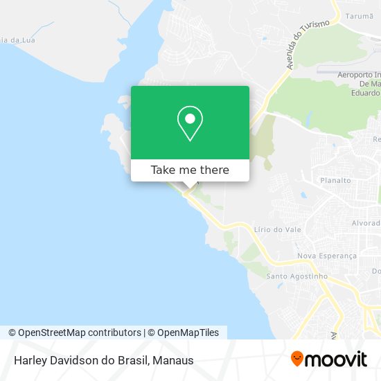Harley Davidson do Brasil map