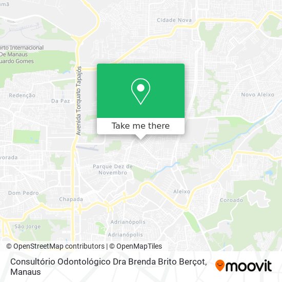 Consultório Odontológico Dra Brenda Brito Berçot map