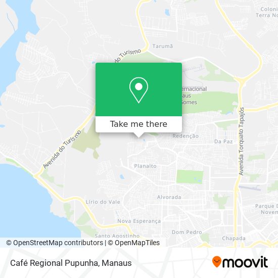 Café Regional Pupunha map