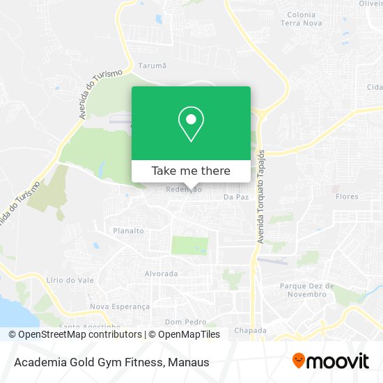 Academia Gold Gym Fitness map