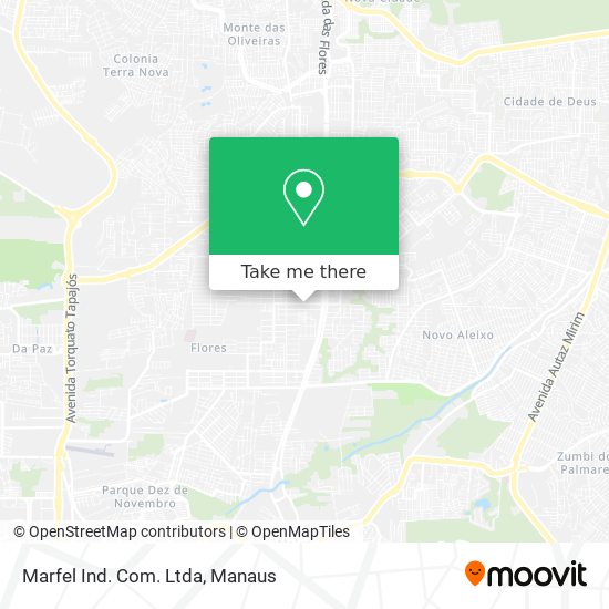 Marfel Ind. Com. Ltda map