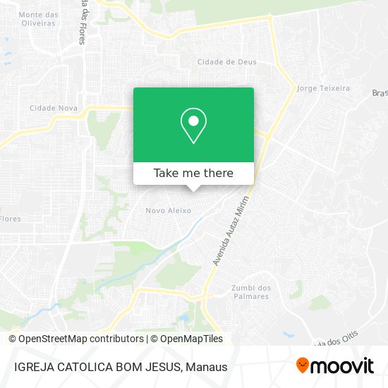 IGREJA CATOLICA BOM JESUS map