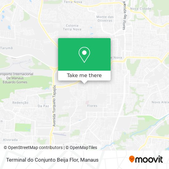 Terminal do Conjunto Beija Flor map