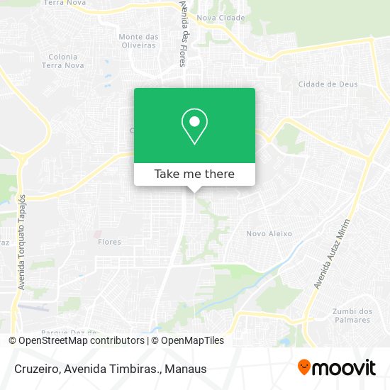 Cruzeiro, Avenida Timbiras. map
