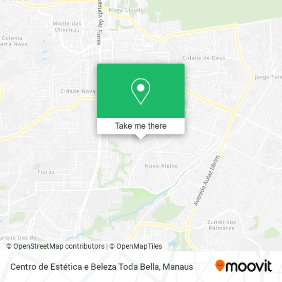 Centro de Estética e Beleza Toda Bella map