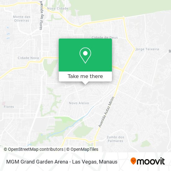 MGM Grand Garden Arena - Las Vegas map