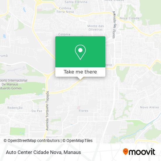 Auto Center Cidade Nova map