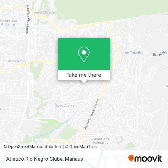 Atletico Rio Negro Clube map