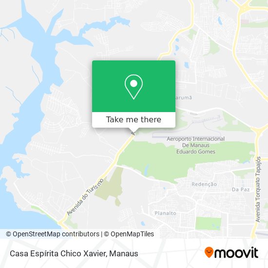 Casa Espírita Chico Xavier map