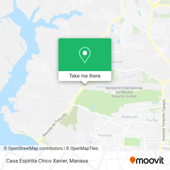 Casa Espírita Chico Xavier map
