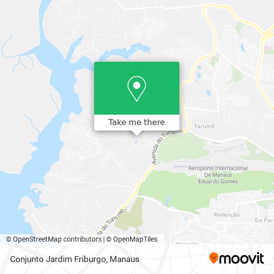 Conjunto Jardim Friburgo map