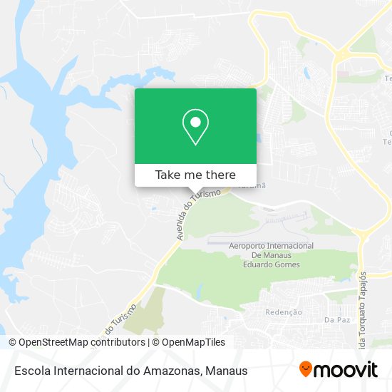 Escola Internacional do Amazonas map