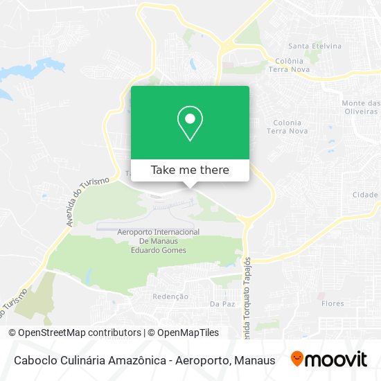 Caboclo Culinária Amazônica - Aeroporto map
