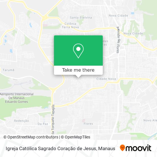 Igreja Católica Sagrado Coração de Jesus map