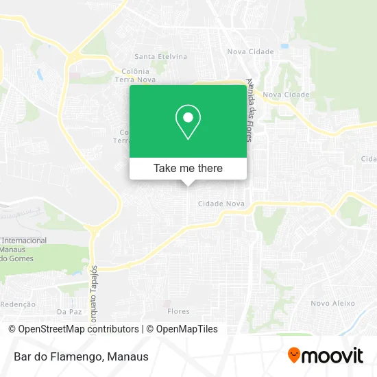 Bar do Flamengo map