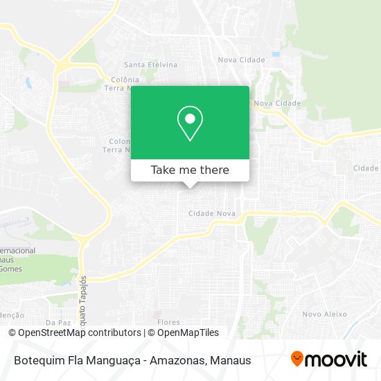 Botequim Fla Manguaça - Amazonas map