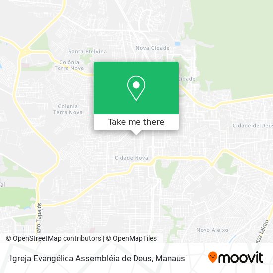 Igreja Evangélica Assembléia de Deus map