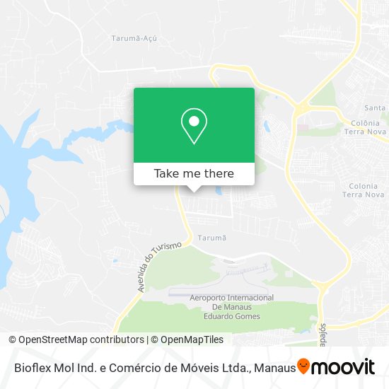 Bioflex Mol Ind. e Comércio de Móveis Ltda. map