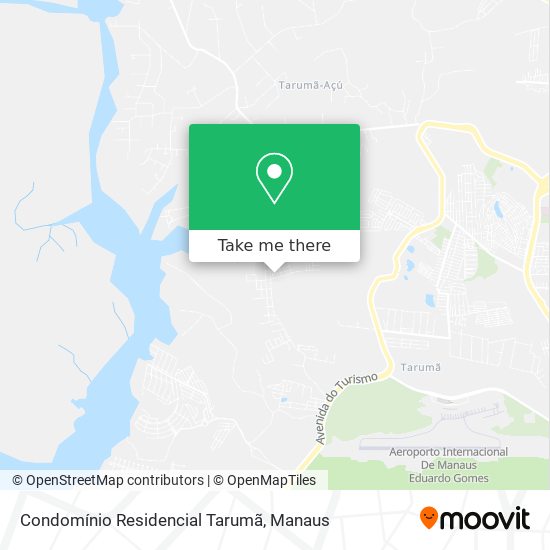 Mapa Condomínio Residencial Tarumã