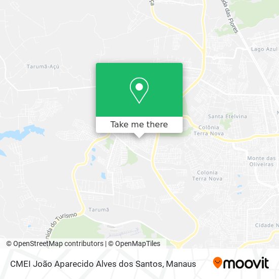 CMEI João Aparecido Alves dos Santos map