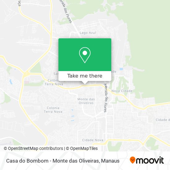 Casa do Bombom - Monte das Oliveiras map