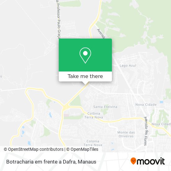 Botracharia em frente a Dafra map