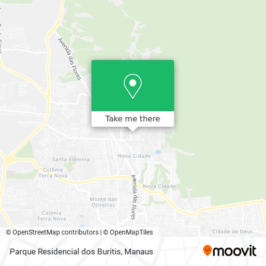 Parque Residencial dos Buritis map