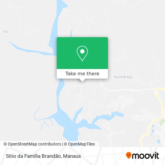 Sitio da Família Brandão map