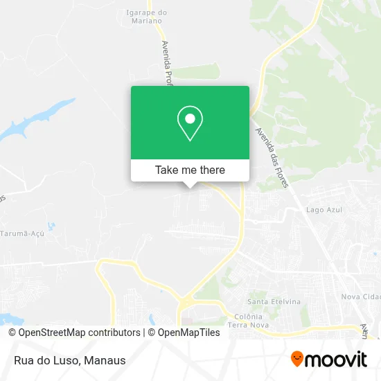 Rua do Luso map
