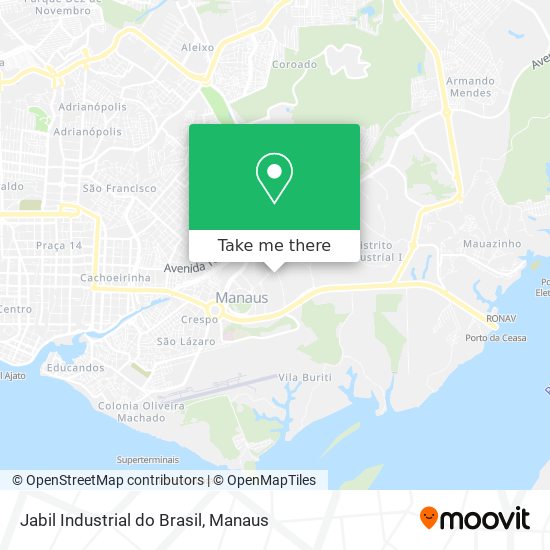 Jabil Industrial do Brasil map