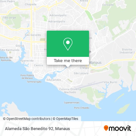 Alameda São Benedito 92 map