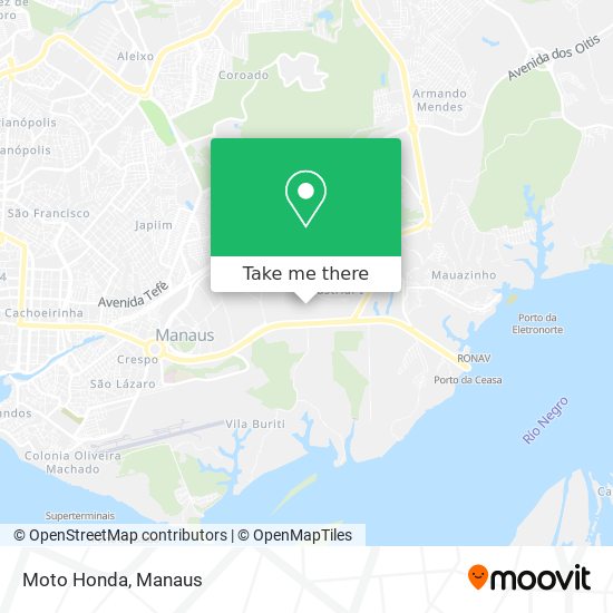 Moto Honda map