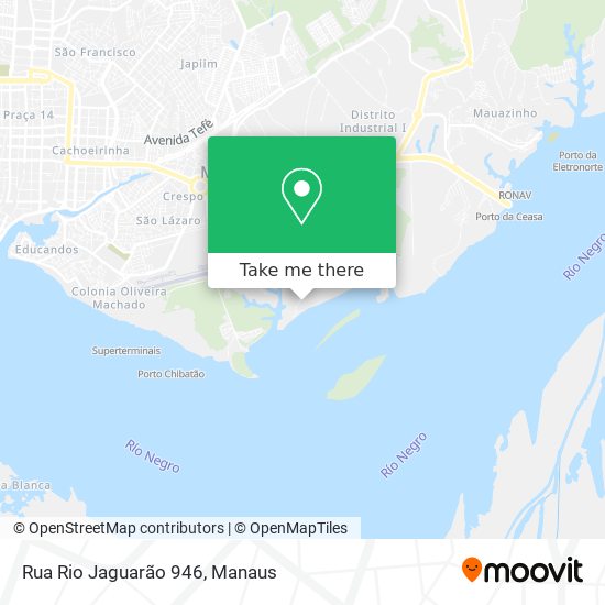 Mapa Rua Rio Jaguarão 946