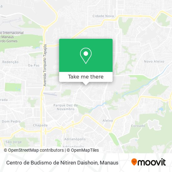 Centro de Budismo de Nitiren Daishoin map