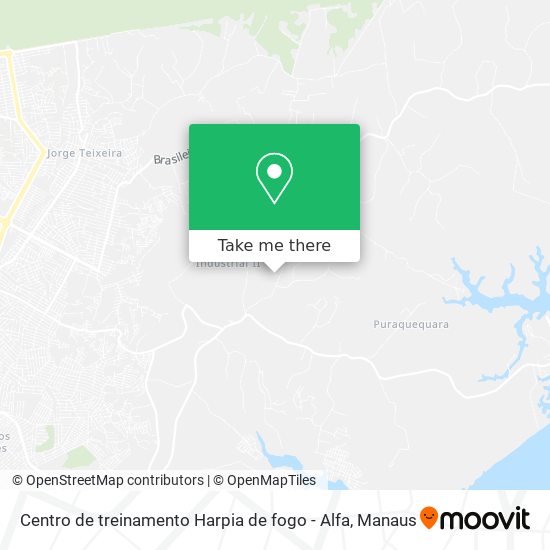 Centro de treinamento Harpia de fogo - Alfa map