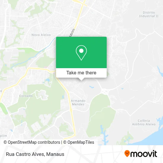 Rua Castro Alves map
