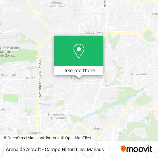 Arena de Airsoft - Campo Nilton Lins map