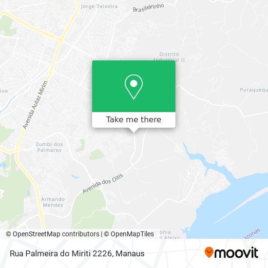Rua Palmeira do Miriti 2226 map