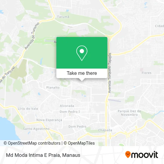 Md Moda Intima E Praia map
