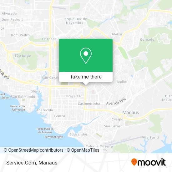 Service.Com map