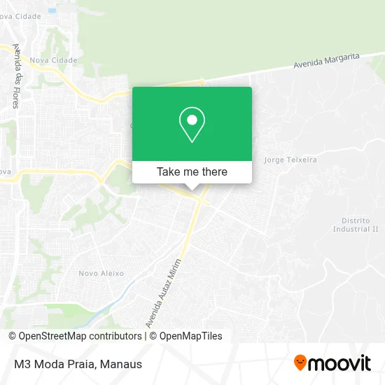 M3 Moda Praia map