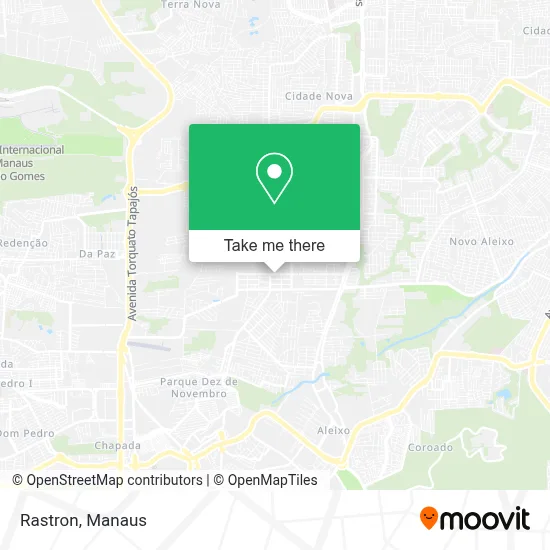 Rastron map