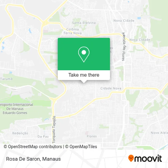 Rosa De Saron map